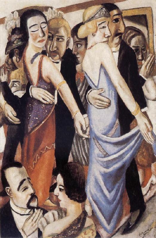 Max Beckmann Dance in Baden-Baden oil painting picture